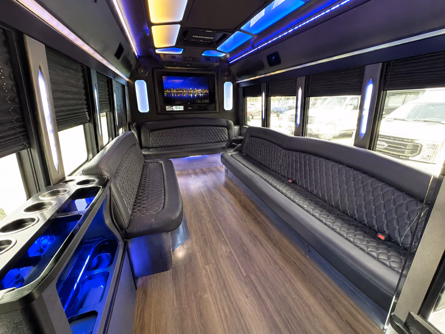 corporate party bus rental