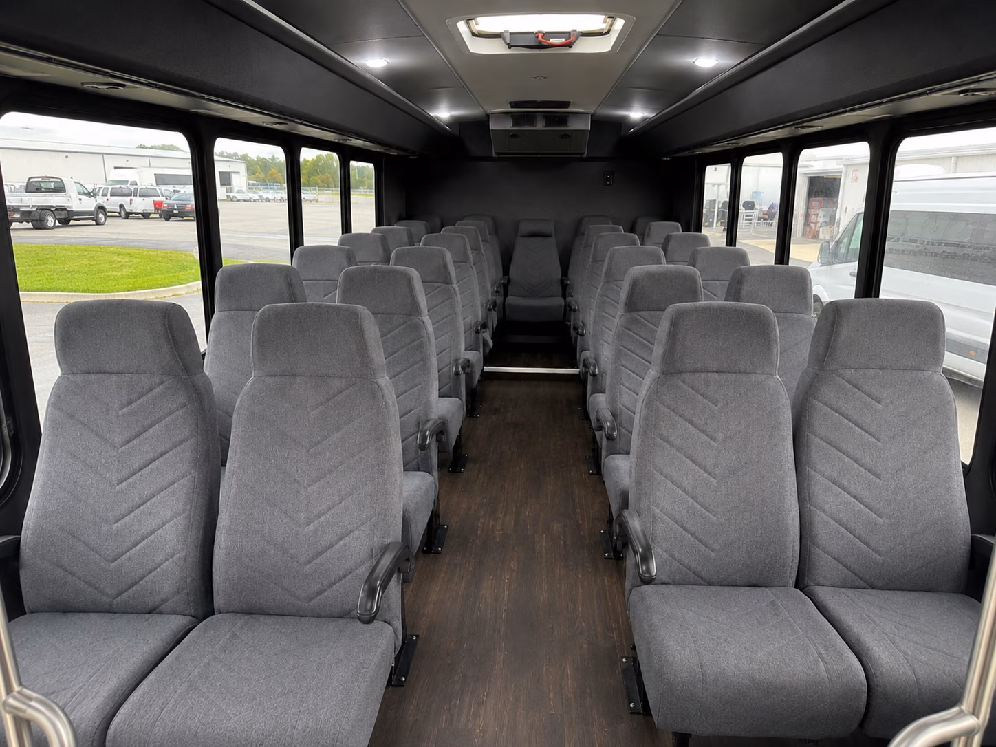 lorain 15 passenger minibus interior
