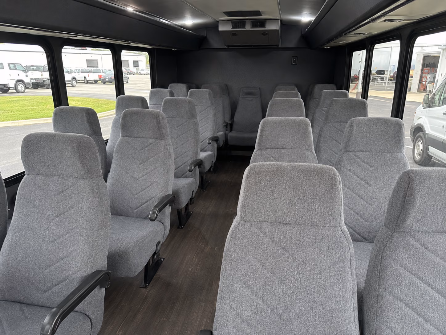 lorain 20 passenger minibus interior