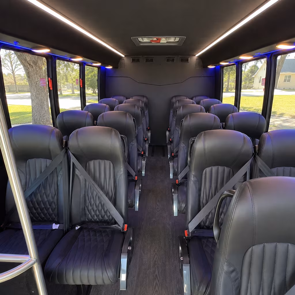 lorain 30 passenger minibus inside