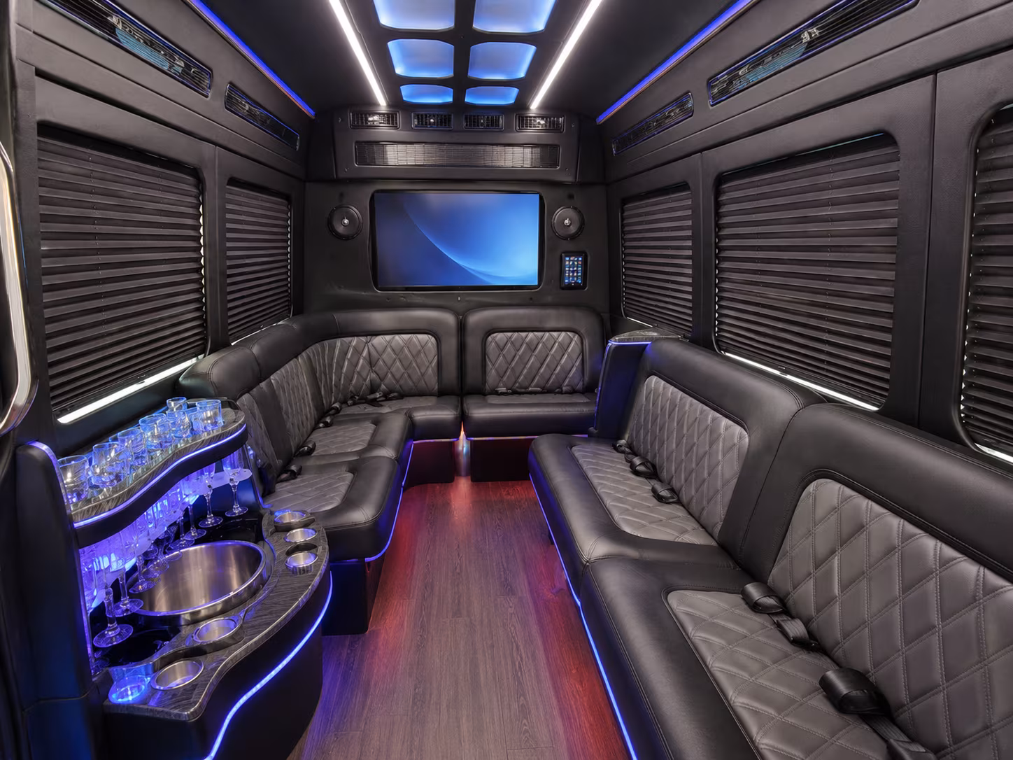 lorain sprinter limousine inside