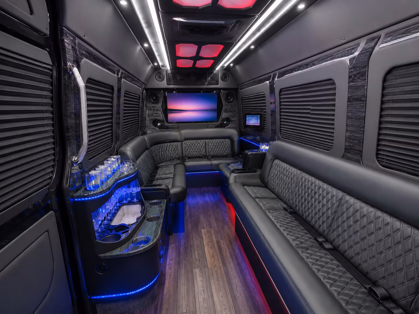 lorain sprinter limousine interior