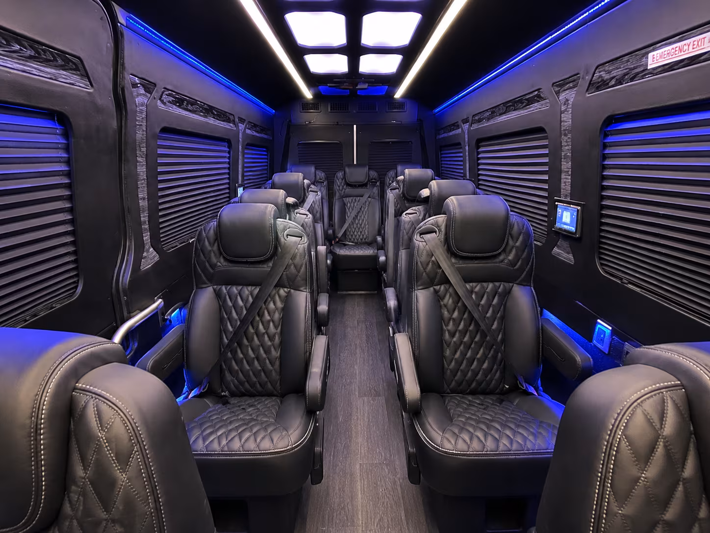 lorain sprinter van with driver inside