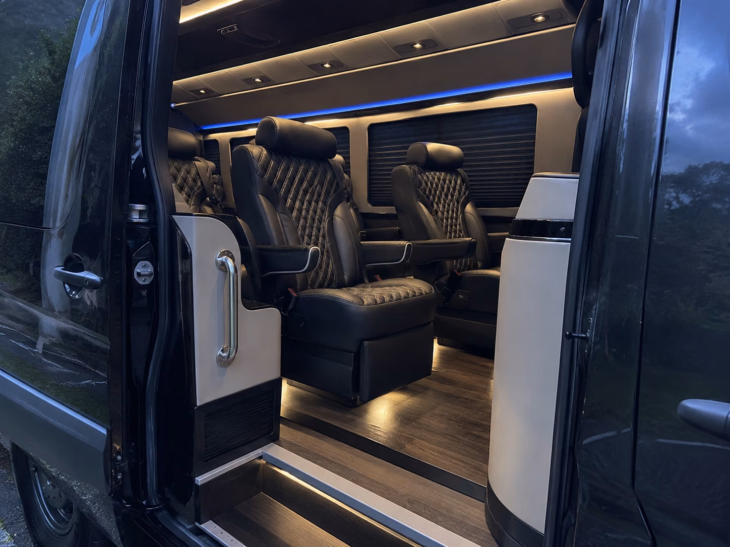 lorain sprinter van with driver interior