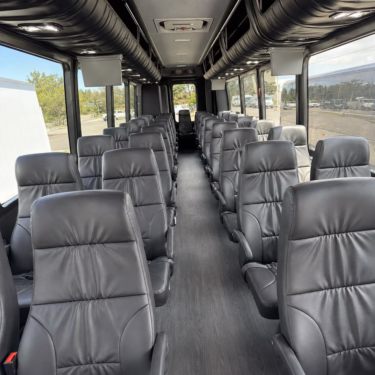 lorain wine tour brewery transportation onboard seating