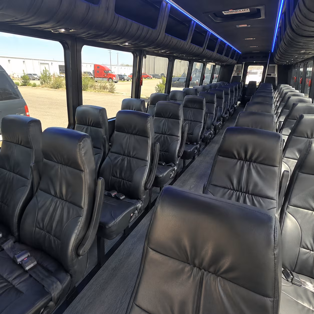 minibuses for lorain wedding party transportation and bridal shuttles