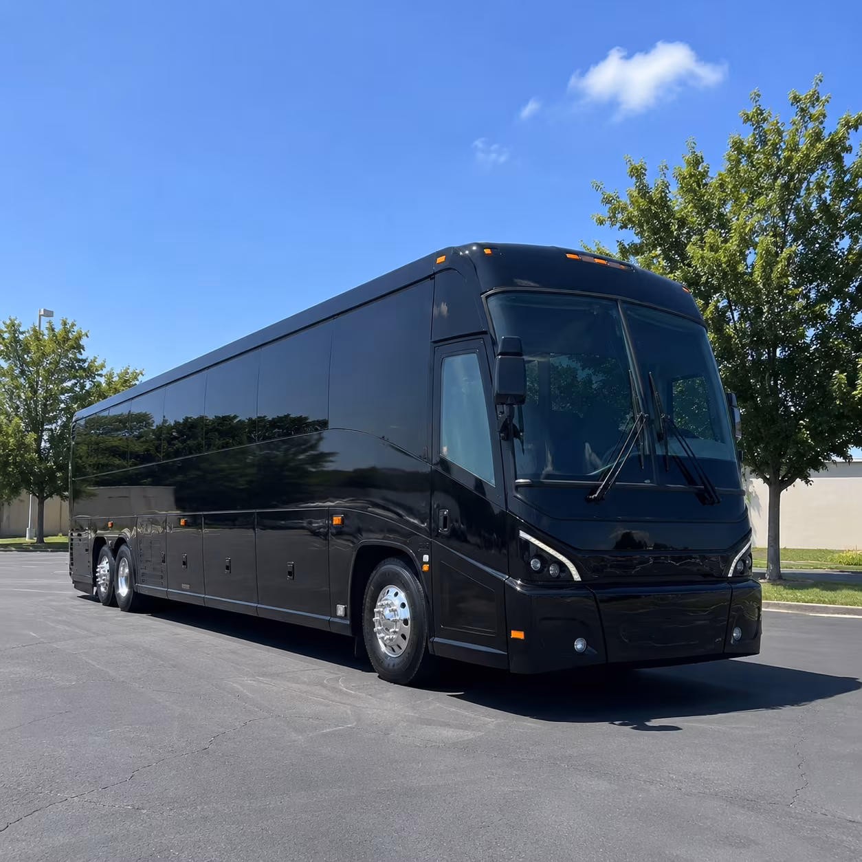 sports team group charter buses to cleveland airports